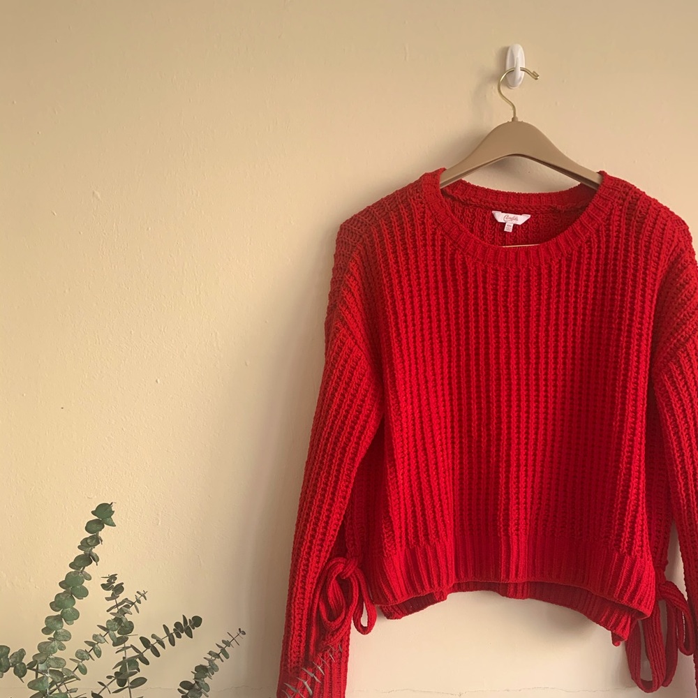 SOLD Candie’s Red Sweater